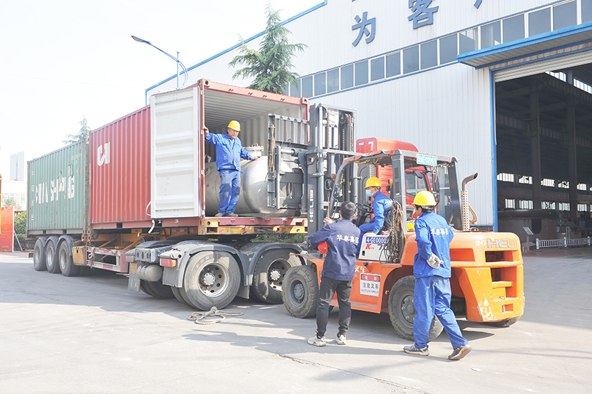 華泰集團(tuán)承攬的1000T/D大豆預(yù)處理、浸出和精煉項目發(fā)往玻利維亞